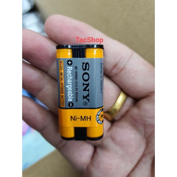 Pin sạc Sony BP-HP800-11/2.4V Ni-MH 800Mah Size AAA Hàng Chính Hãng Sony mới chưa sử dụng
