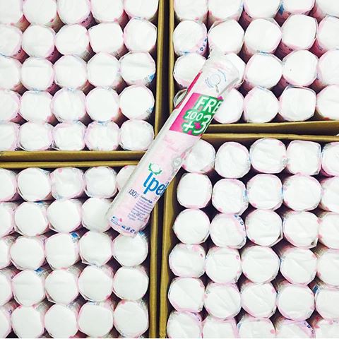 Bông tẩy trang ipek 80 - 130 - 150 miếng | BigBuy360 - bigbuy360.vn