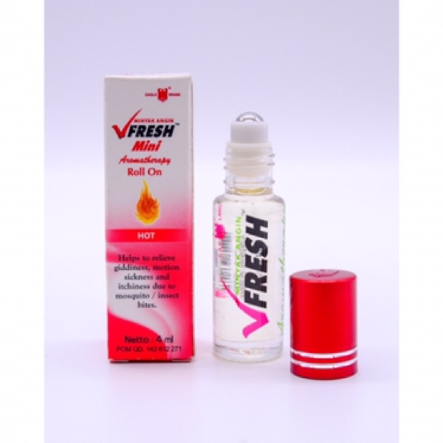 Dầu lăn bi VResh Singapore 4ml