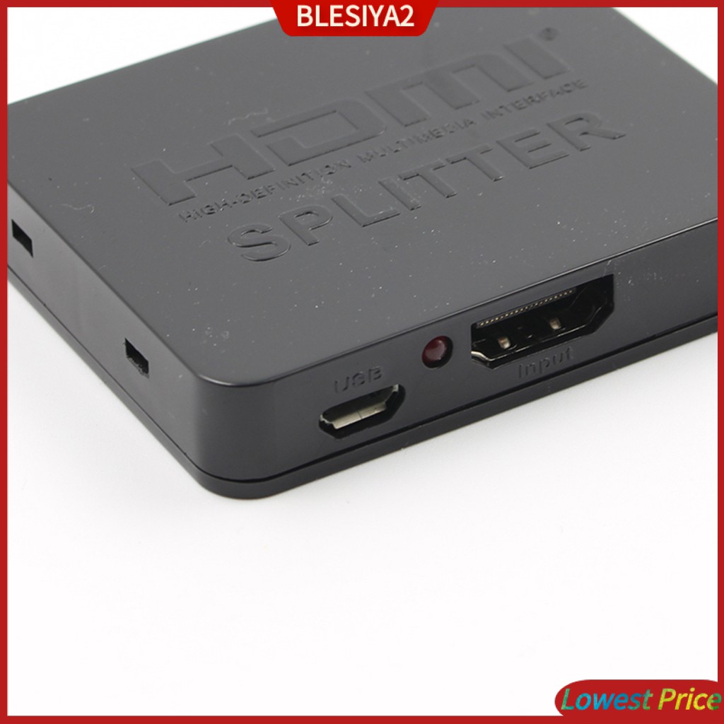 Bộ Khuếch Đại Tín Hiệu 3D 1080P 2 Trong 1 Cho Màn Hình Kép Màu Đen