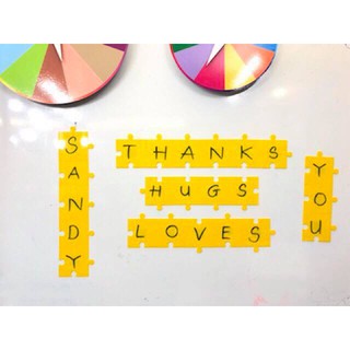Sét 10 tấm puzzle size 15*15 có nam châm