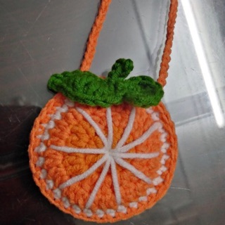 Túi đeo tỏi cho bé quả cam