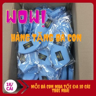 [Tặng 10k/ Chục] Khẩu Trang Vải Không Dệt Kháng Khuẩn 3 Lớp, Tiệt Trùng, Tái Sử Dụng Nhiều Lần, Đóng Gói 2 Cái/Gói