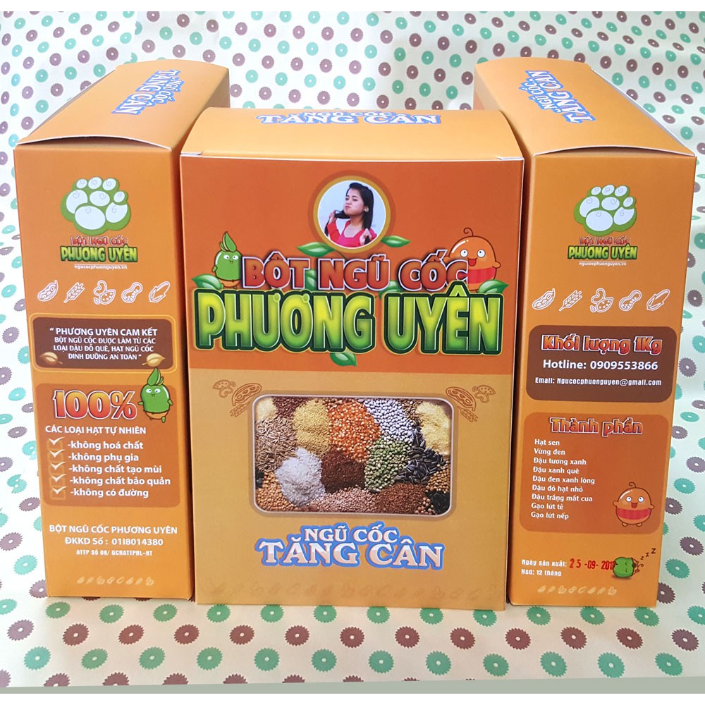 Bột ngũ cốc tăng cân Phương Uyên 1kg
