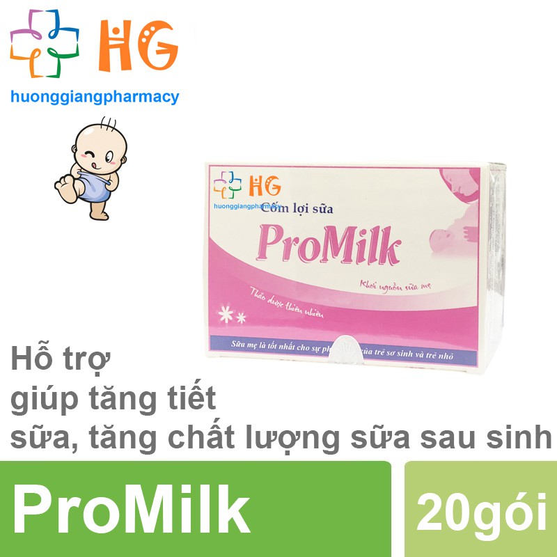 Cốm lợi sữa ProMilk (Hộp 20 gói)