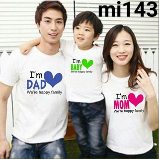 Áo gia đình We are happy family MI 143