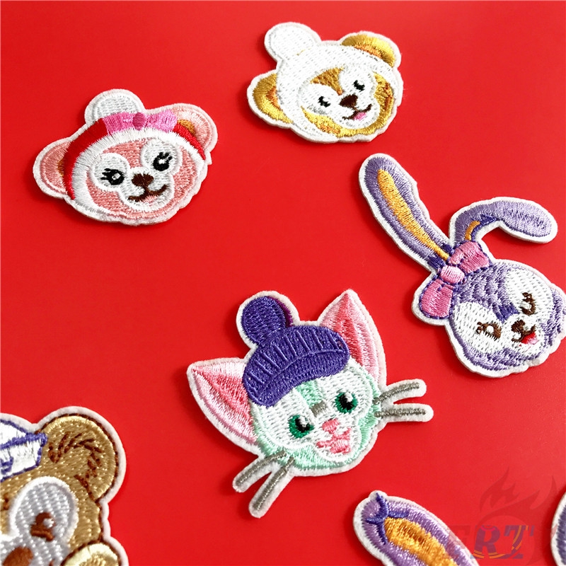 Miếng Vải Thêu/Ủi Hình Gấu Duffy / Shellie Xinh Xắn Để Trang Trí Quần Áo
