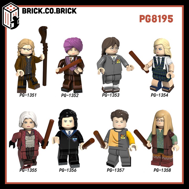 PG8157-  Đồ chơi lắp ráp minifigures và non lego mô hình lắp ráp sáng tạo - Phim truyện Phù thủy- Harry potter.