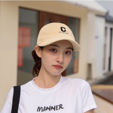 MŨ, NÓN LƯỠI TRAI NỬA ĐẦU THỂ THAO PHONG CÁCH HÀN QUỐC