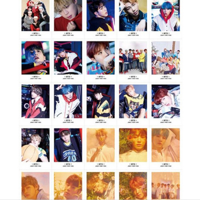 Hộp 45 Ảnh Lomo Card Nhóm Nhạc Bts Suga J-hope