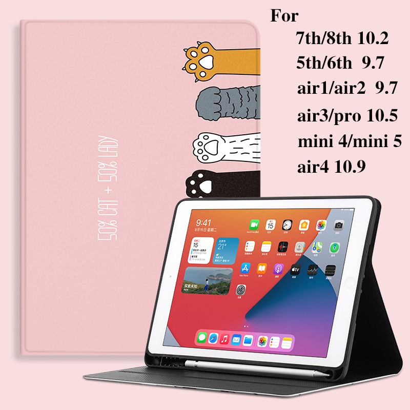 Ốp Máy Tính Bảng Thông Minh Cho ipad mini6/5/4 air4 10.9 ipad 9th 8th 7th 10.2 6th 5th 9.7 air3 10.5 pro11 2021/2020/2019/2018/2017