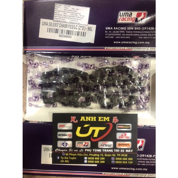 Sên Cam Uma Chính Hãng Dành Cho Exciter  ////