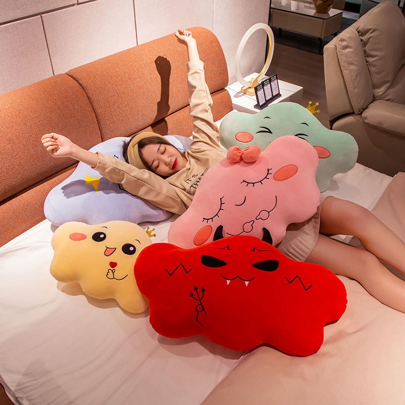 Gối Ôm Nhồi Bông Mềm Mại Hình Đám Mây Đáng Yêu