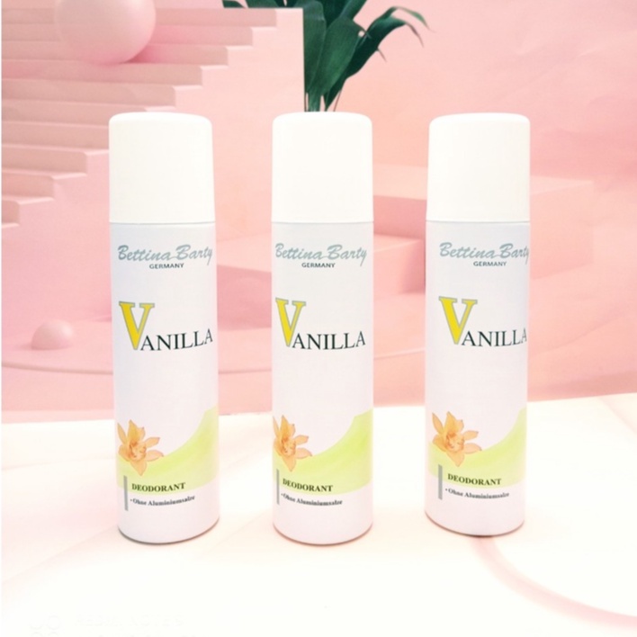 Xịt nước hoa toàn thân của Đức Bettina Barty Germany Vanilla