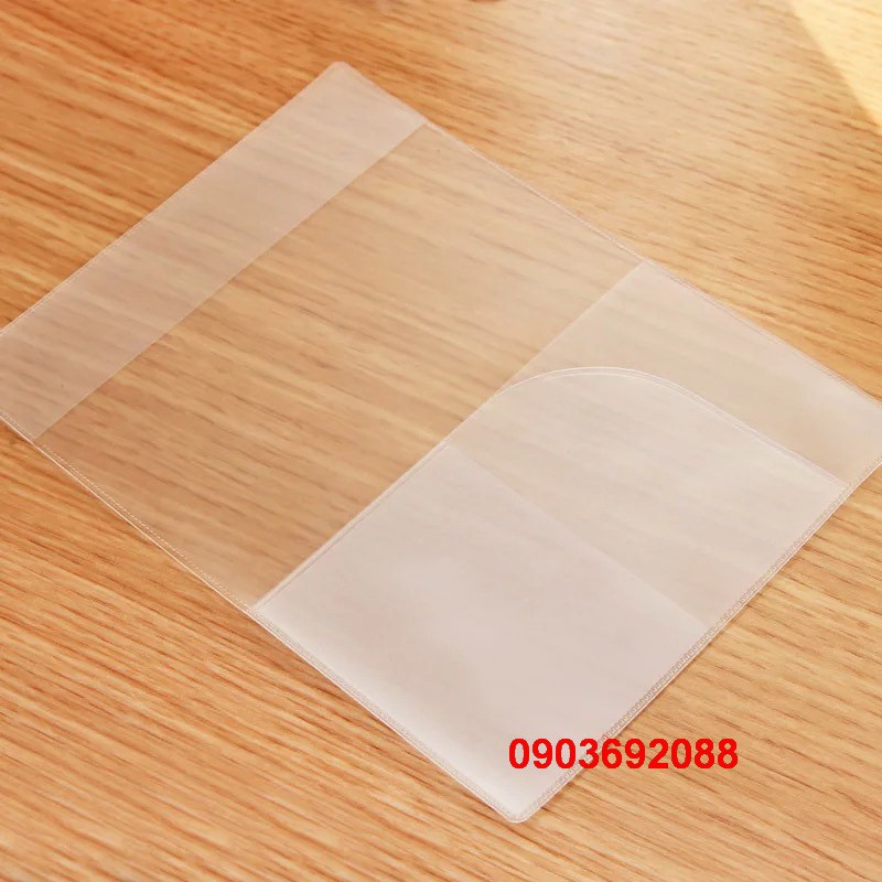 Bao vỏ bọc hộ chiếu / passport trong suốt nhựa PVC loại dày siêu tốt - siêu bền - giá tốt