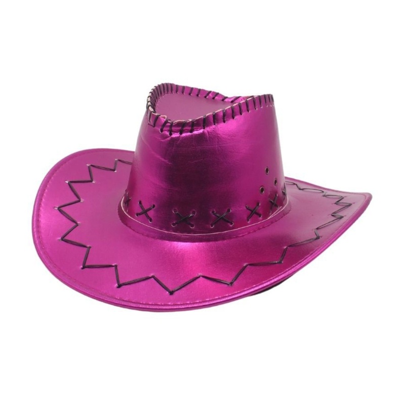 Mũ Cao Bồi Cao Bồi Thoáng Khí Đính Ngọc Trai Phong Cách Dân Tộc Phương T