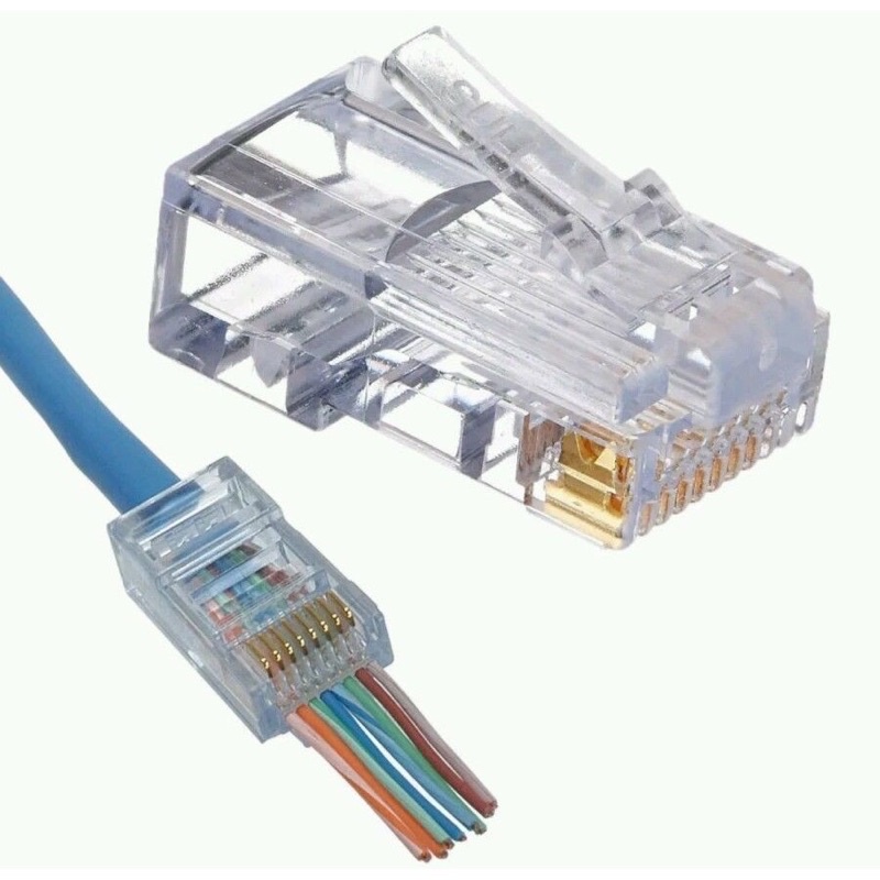 Hạt mạng xuyên thấu Tenda AMP TPlink hộp 100 hạt chân đồng chất lượng tốt giá rẻ