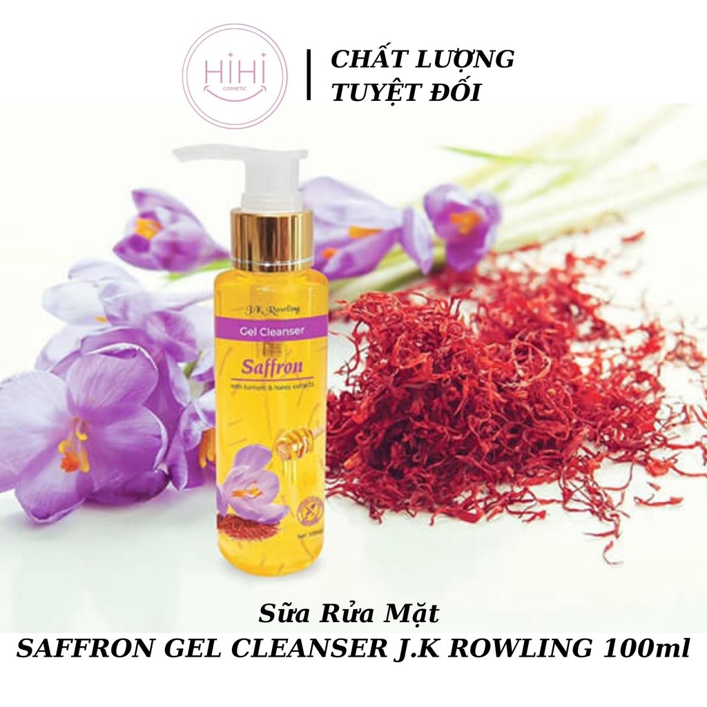 Sữa Rửa Mặt Saffron Gel Cleanser J.K ROWLING 100ml