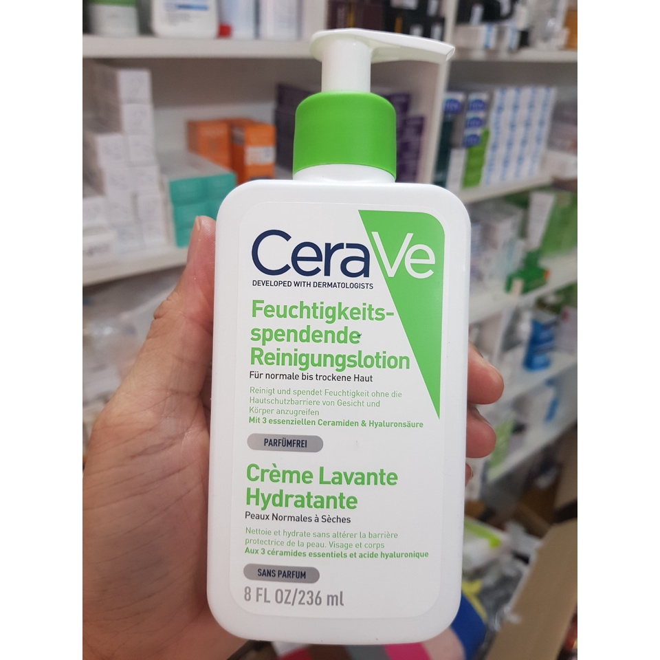 Sữa Rửa Mặt Cerave FoamingHydrating Facial Cleanser