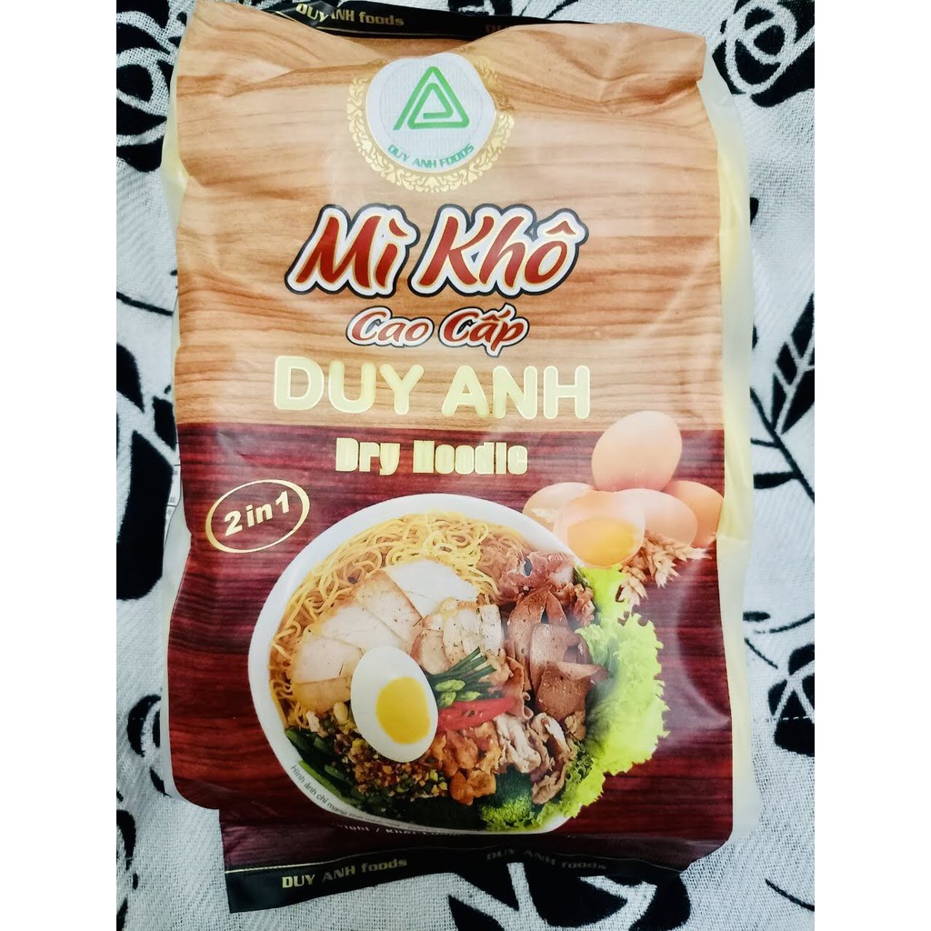 Mì vắt tròn cao cấp Duy Anh Foods gói 400gr (không có trứng)