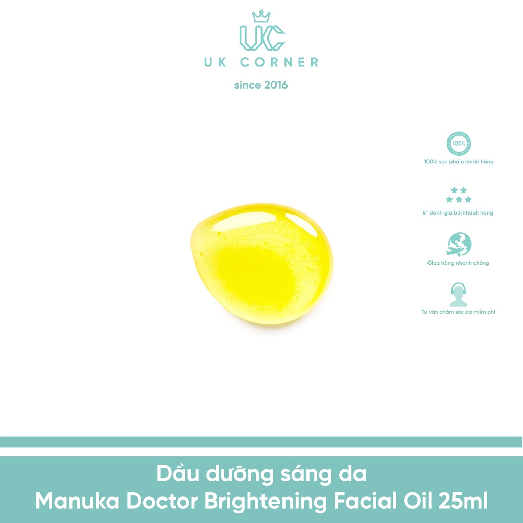 Dầu dưỡng sáng da Manuka Doctor Brightening Facial Oil