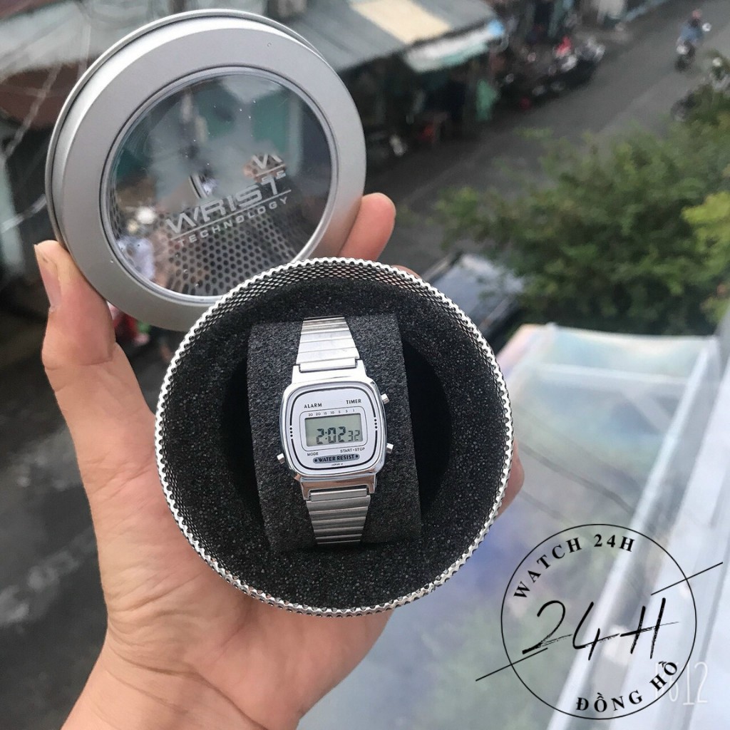 Đồng hồ nữ DVV38 dây thép không gỉ sáng bóng, size mini cực xinh cho các nàng thơ | BigBuy360 - bigbuy360.vn