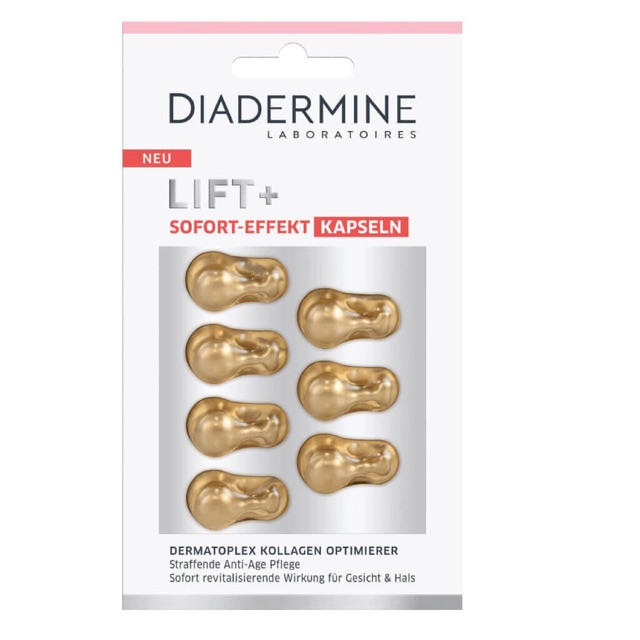 Viên nang dưỡng da chống nhăn và lão hoá da diadermine Đức