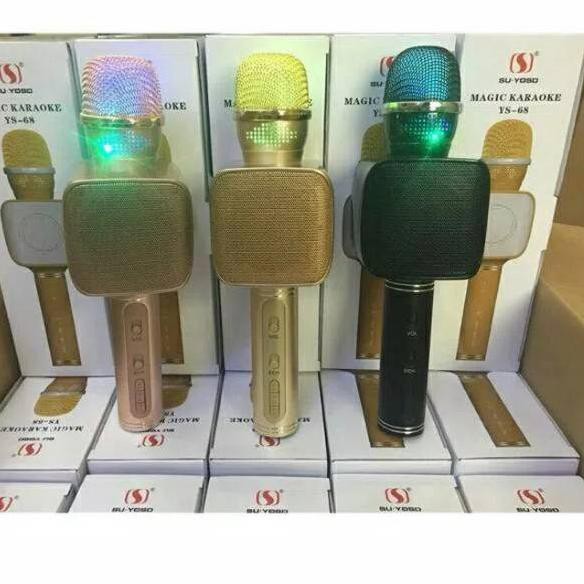 Micro Hát Karaoke R8z Ys68 Mix Ys 68 Smule - Mix Bluetooth Ys 68