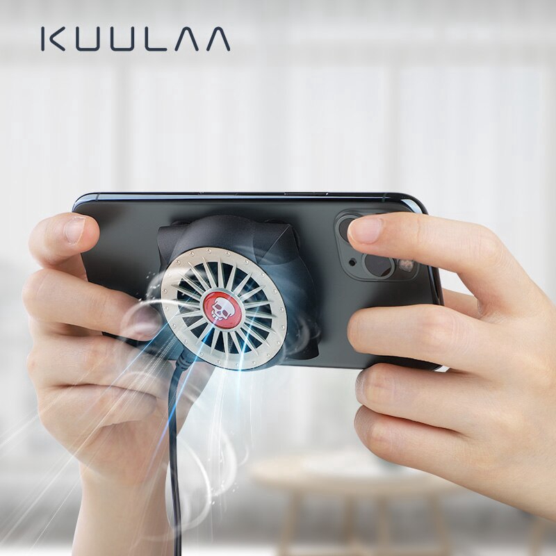 Quạt tản nhiệt KUULAA cho điện thoại Xiaomi iPhone Samsung