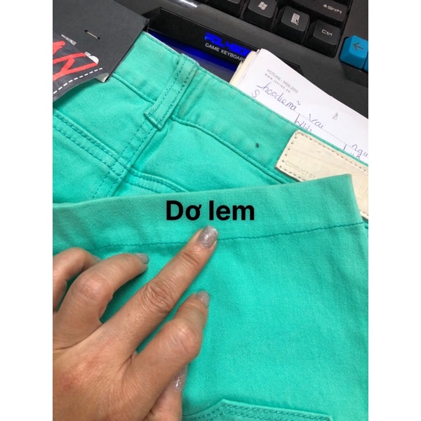 Quần Short Nữ CLRIDE 3 Màu - 3043Q Mẫu Eo 64cm . 1.56 - 46kg DƠ NHÉ .( SÔ ĐO CHƯA TÍNH ĐỘ CO GIẢN +2CM)