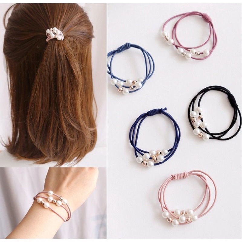 Dây buộc tóc kiểu HQ cute giá rẻ