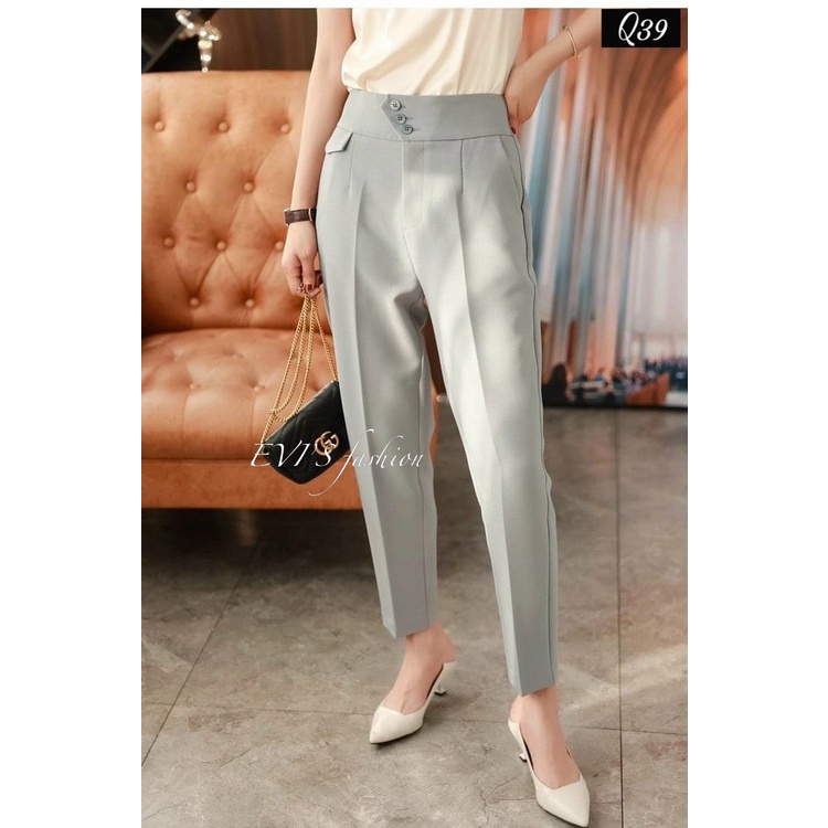 Quần baggy 3 khuy chéo độc lạ cao cấp Q39