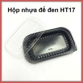[Giá siêu rẻ] Hộp nhựa đế đen HT17