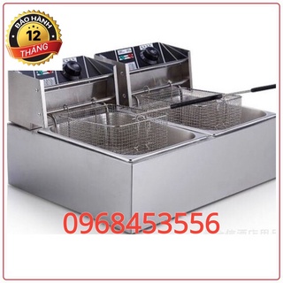 Bếp chiên, bếp chiên nhúng điện đôi cao cấp