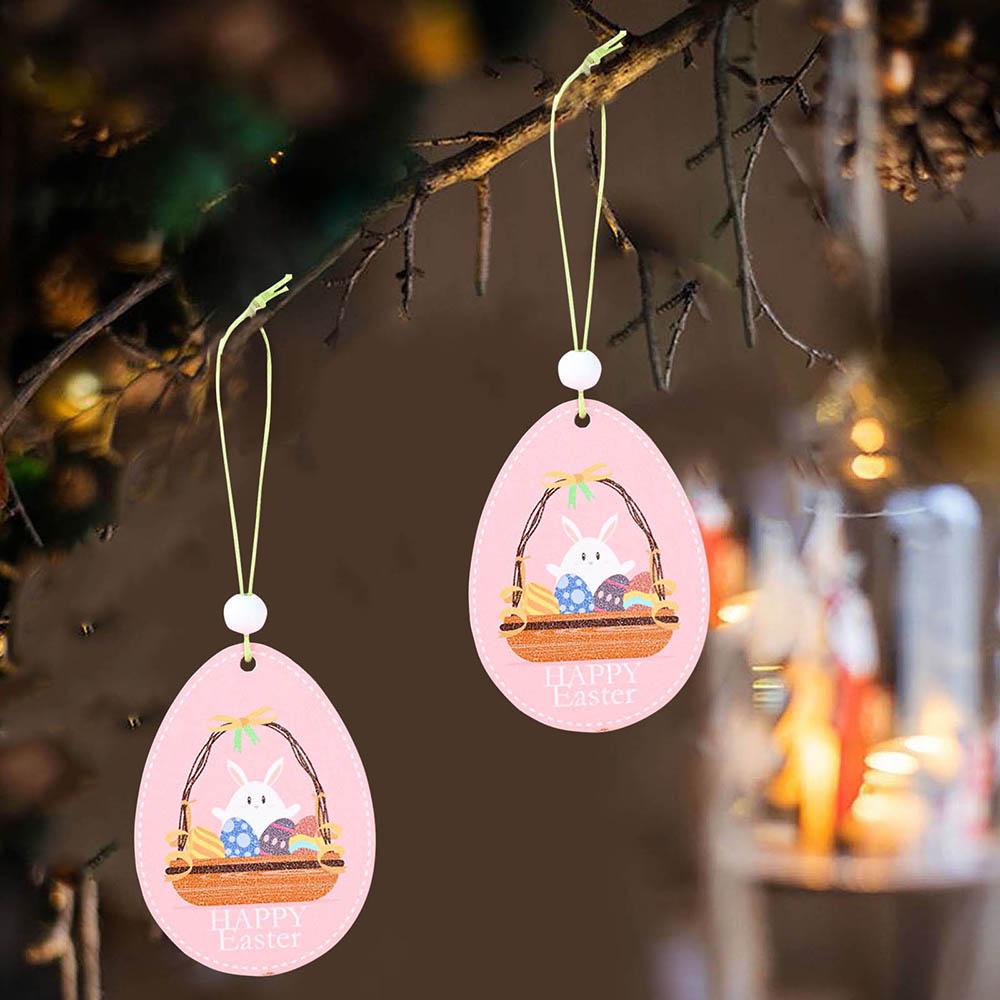 Trứng Phục Sinh Bằng Gỗ DIY Hình Thỏ Phục Sinh Cho Bé