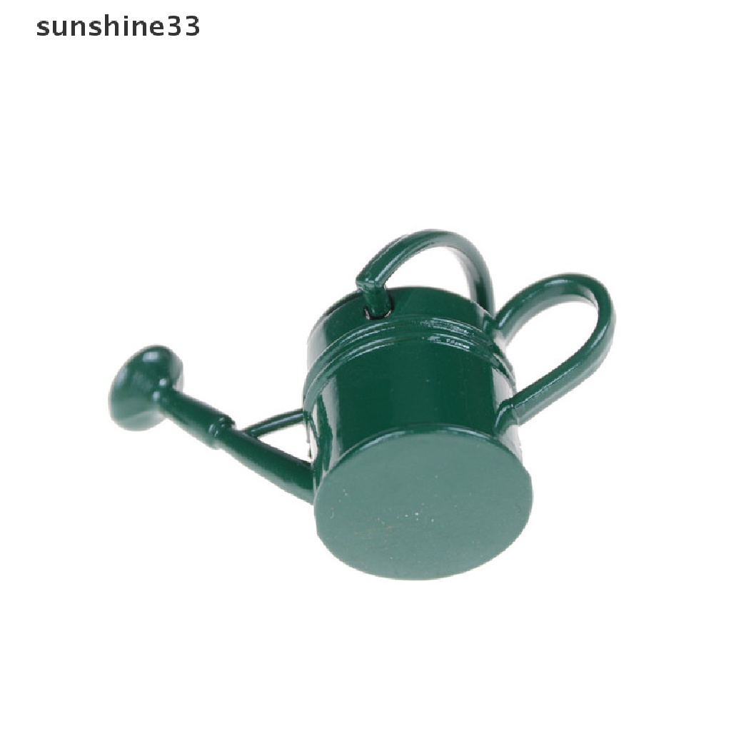 Bình Tưới Nước Kim Loại Mini Tỉ Lệ 1: 6 / 1: 12 Trang Trí Nhà Búp Bê