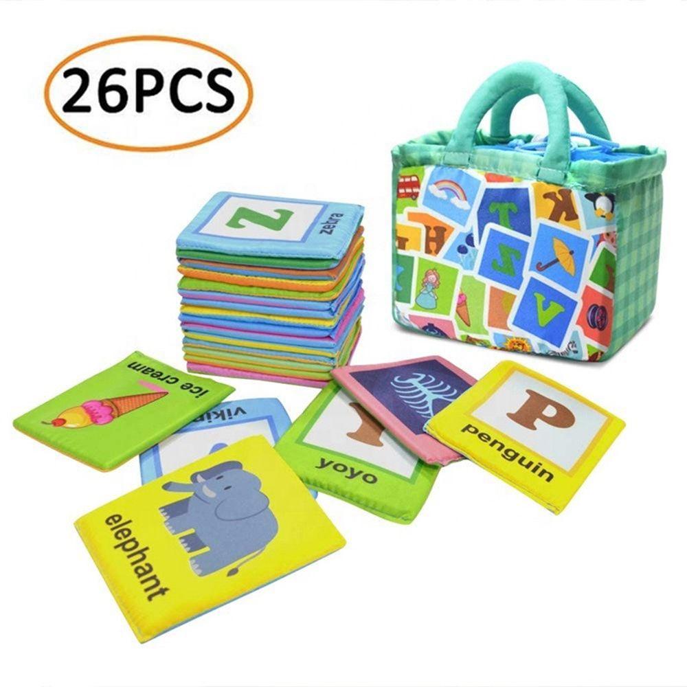 RAINBOW Bộ 26 Sách Vải Phát Triển Trí Tuệ Cho Bé