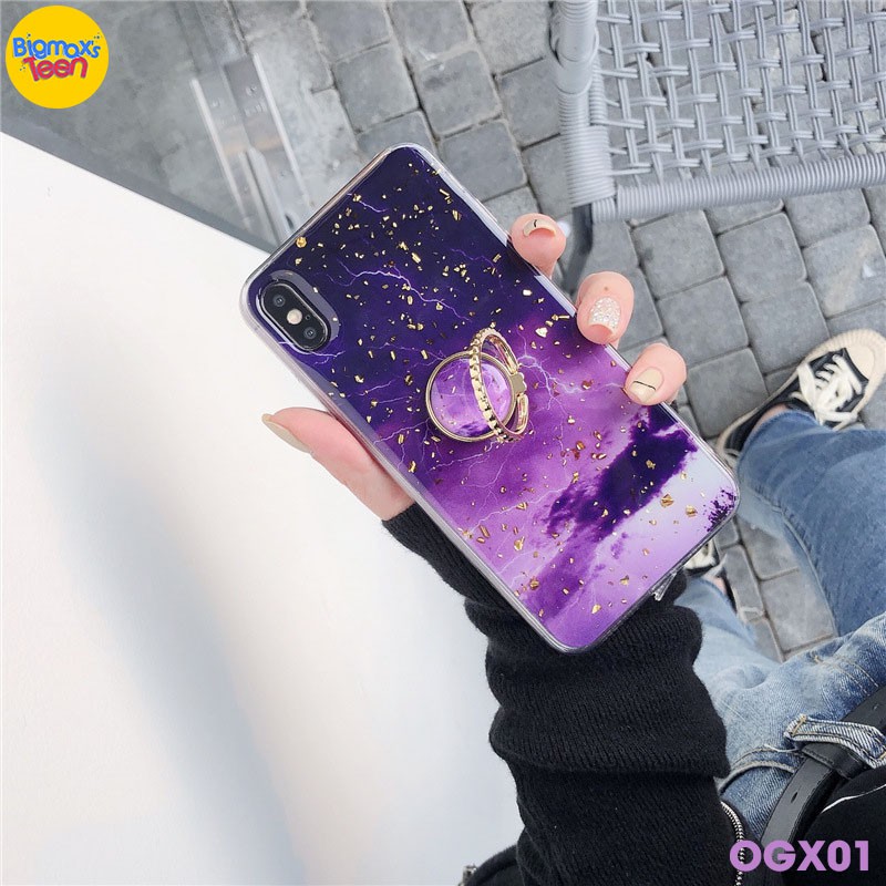 [CÓ VIDEO + FREESHIP] ỐP LƯNG ĐIỆN THOẠI CÓ IRING GAXY 7/7Plus /6/6S/6S PLUS/6 PLUS/8/8PLUS/X/XS MAX - ỐP IPHONE