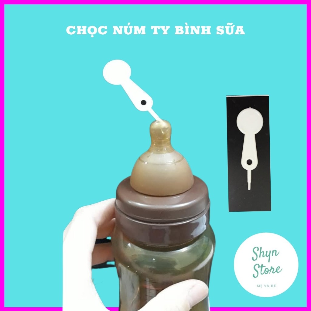 Dụng cụ chọc núm ty bình sữa