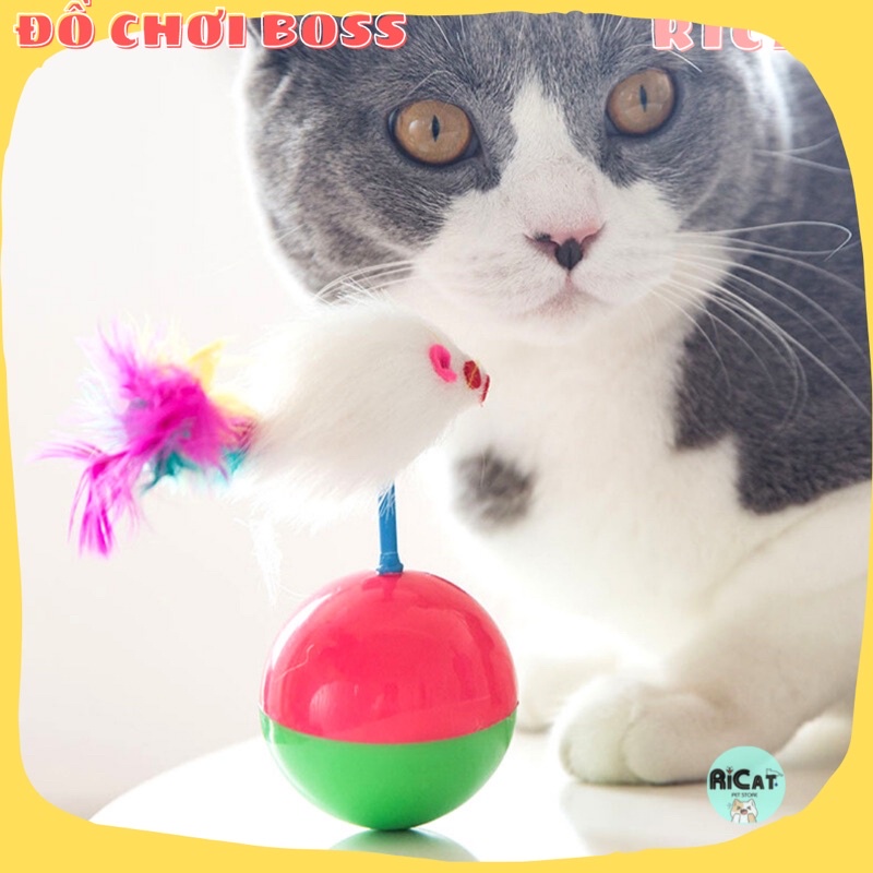 Đồ chơi cho Mèo - Bóng Lật Đật Chuột