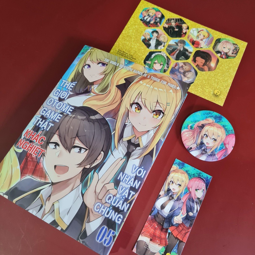 Sách - Tập 5 Thế Giới Otome Game Thật Khắc Nghiệt Với Nhân Vật Quần Chúng - Mishima Yomu