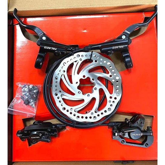 Bộ Tay Thắng Đĩa Dầu Xe Đạp 160mm TRLREQ Hàng Chính Taiwan