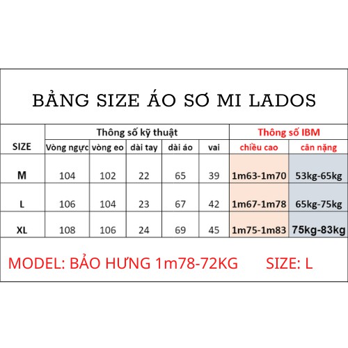 Áo sơ mi nam ngắn tay cổ vest cao cấp Lados - 8063 form chuẩn thoải mái | BigBuy360 - bigbuy360.vn