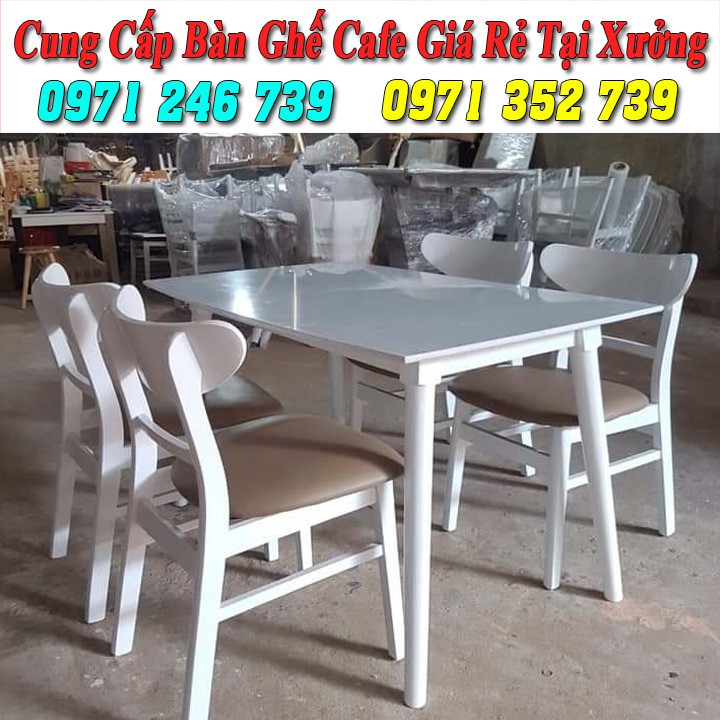 Bàn ghế quán ăn giá rẻ tại xưởng sản xuất