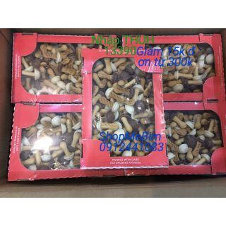 Bánh Quy Socola Nấm Nga hàng xịn Hộp 300g