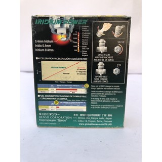 BỘ 4 Chiếc bugi Iridium Power IKH chính hãng DENSO