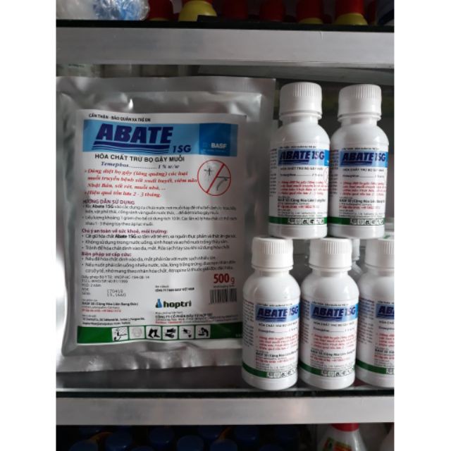 ABATE 1SC chai 100g - Thuốc diệt bọ gậy diệt lăng quăng