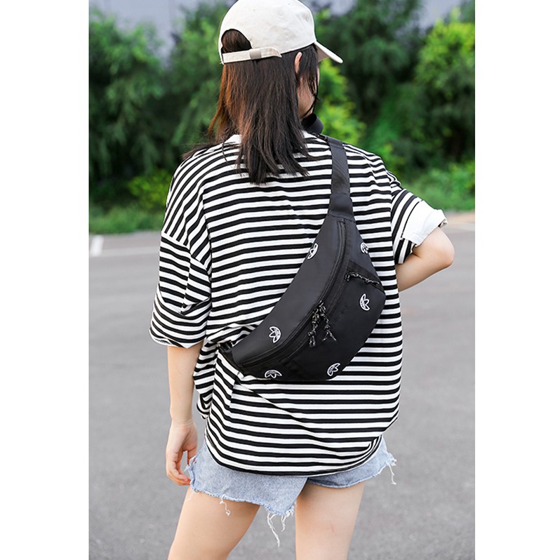 Túi đeo chéo nam nữ adidas logo 3 lá mẫu mới 2020