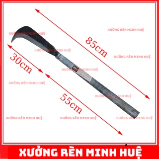 Dao phát cây, dao phát cỏ chuẩn Đa Sỹ, làm bằng nhíp 100%