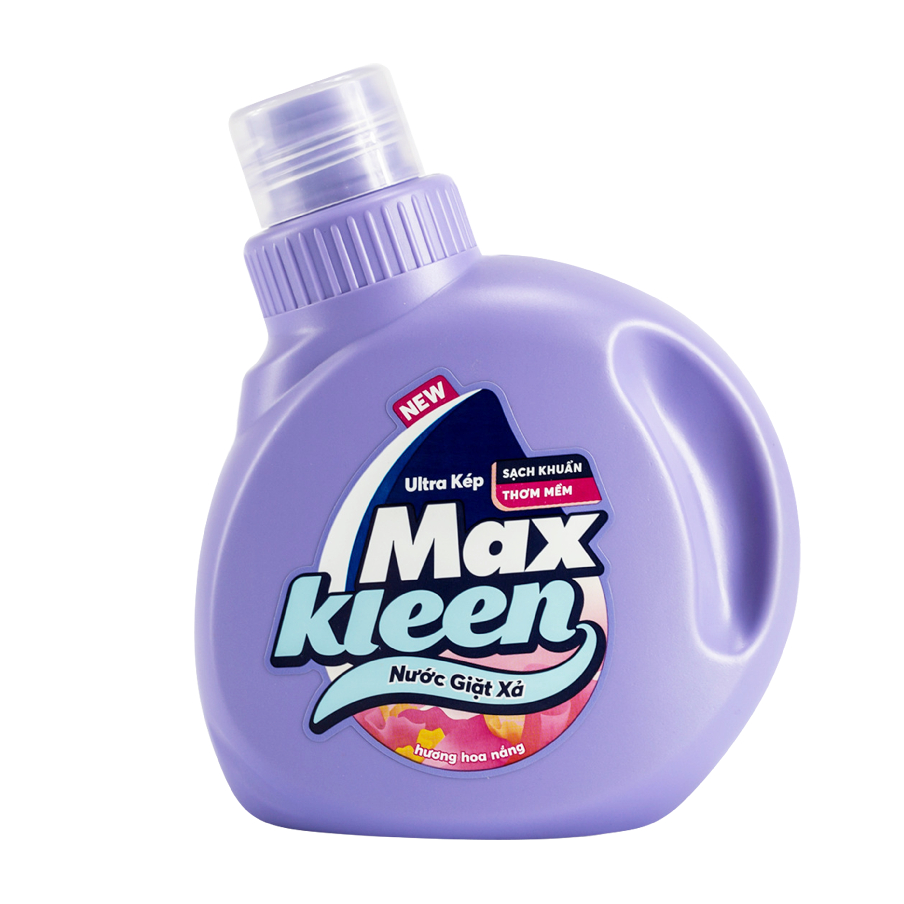 [Hc Gift] Chai Nước Giặt Xả Maxkleen Hương Hoa Nắng 120G